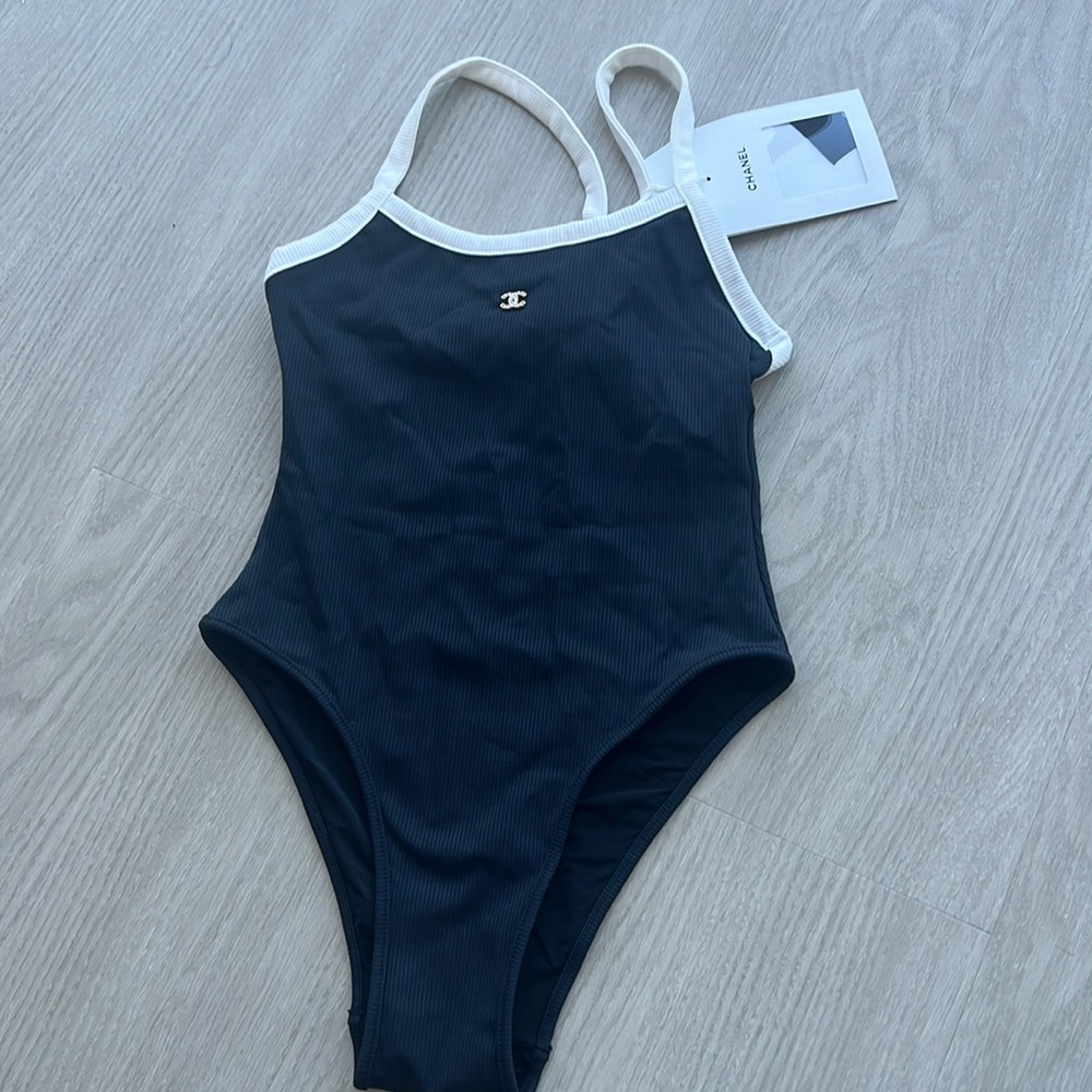 Chanel cruise 2022 one piece bathing suit